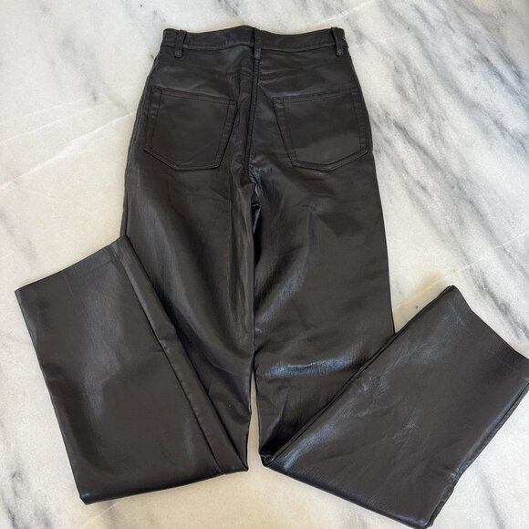 Wilfred Straight Leg Leather Pants - Picture 5 of 8